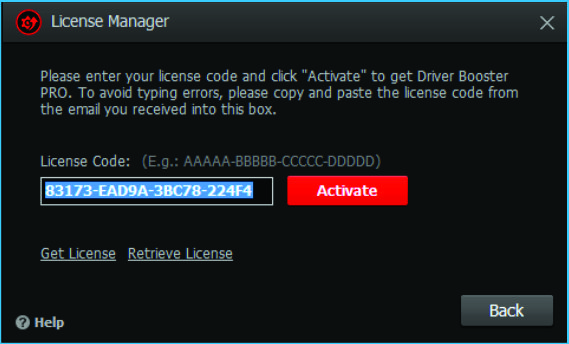 Driver booster 5.1 pro key